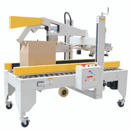 Case sealer, high speed with automatic flap folding