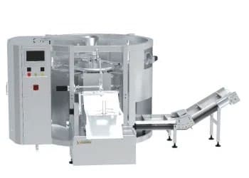 Premade pouch packing machine · 220–350 mm